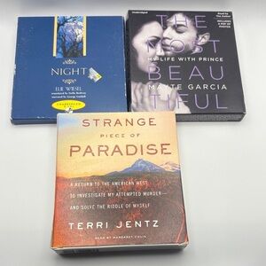 Vintage Audiobook Set • Memoir & Mystery • CD Stories That Resonate